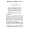 Hiding the Policy in Cryptographic Access Control