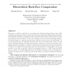 Hierarchical back-face computation