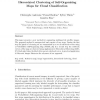 Hierarchical clustering of self-organizing maps for cloud classification