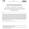 Hierarchical document categorization with k-NN and concept-based thesauri