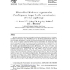 Hierarchical Markovian segmentation of multispectral images for the reconstruction of water depth maps