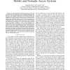 Hierarchical Scanning Algorithm for Integrated Mobile and Nomadic Access Systems