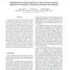 High-dimensional statistical distance for region-of-interest tracking: Application to combining a soft geometric constraint with