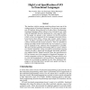 High Level Specification of I/O in Functional Languages
