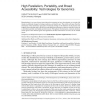 High parallelism, portability, and broad accessibility: Technologies for genomics