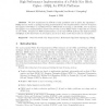 High Performance Implementation of a Public Key Block Cipher - MQQ, for FPGA Platforms