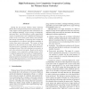 High performance, low complexity cooperative caching for wireless sensor networks
