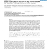 Highly sensitive feature detection for high resolution LC/MS