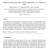 Hippocampal place cells and the generation of a temporal code