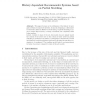 History Dependent Recommender Systems Based on Partial Matching