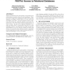 HTTP database connector (HDBC): RESTful access to relational databases