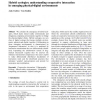 Hybrid ecologies: understanding cooperative interaction in emerging physical-digital environments
