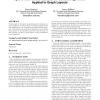 Hybrid real-coded mutation for genetic algorithms applied to graph layouts