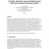 Hypervelocity impact protection by a nominal two-plate aluminum spacecraft shield against milli- and centimeter-sized space debr
