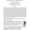 Identification of Wiener models using optimal local linear models