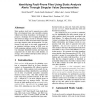 Identifying fault-prone files using static analysis alerts through singular value decomposition