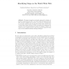 Identifying Maps on the World Wide Web