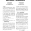 Identifying primary content from web pages and its application to web search ranking