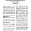 Identity management: multiple presentations of self in facebook