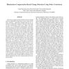 Illumination compensation based change detection using order consistency