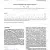 Image denoising with complex ridgelets