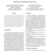 Image Distance Using Hidden Markov Models