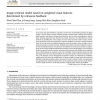 Image retrieval model based on weighted visual features determined by relevance feedback