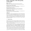 Implementing a Lazy Functional Logic Language with Disequality Constraints