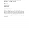 Implementing and testing the tabu cycle and conditional probability methods