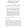 Implementing Iterative Solvers for Irregular Sparse Matrix Problems in High Performance Fortran