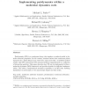 Implementing peridynamics within a molecular dynamics code