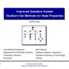 Improved Question-Guided Stubborn Set Methods for State Properties