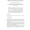 Improved Upper Bound on the Nonlinearity of High Order Correlation Immune Functions