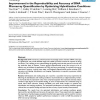 Improvement in the Reproducibility and Accuracy of DNA Microarray Quantification by Optimizing Hybridization Conditions