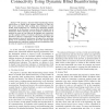 Improving Ad Hoc Networks Capacity and Connectivity Using Dynamic Blind Beamforming