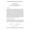 Improving Backtrack Search for Solving the TCSP