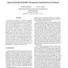Improving Parallel-Disk Buffer Management using Randomized Writeback