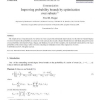 Improving probability bounds by optimization over subsets