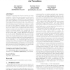 Improving recommendation for long-tail queries via templates