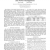 Improving system efficiency through scheduling and power management