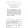 Improving Text Mining with Controlled Natural Language: A Case Study for Protein Interactions