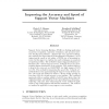 Improving the Accuracy and Speed of Support Vector Machines