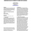 Improving the persistence of first-year undergraduate women in computer science