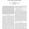 Improving Web Page Retrieval Using Search Context from Clicked Domain Names