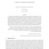 In Praise of Numerical Computation