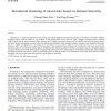 Incremental clustering of mixed data based on distance hierarchy