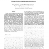 Incremental Quantization for Aging Data Streams