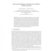 Incremental Subspace Learning for Cognitive Visual Processes