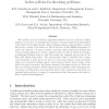 Index Policies for Shooting Problems
