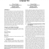Index structures for efficiently searching natural language text